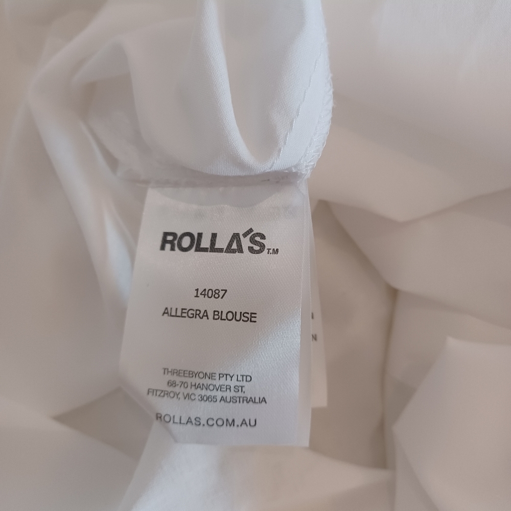 ⭐️PRICEDROP⭐️ROLLA'S white blouse - Picture 9 of 14